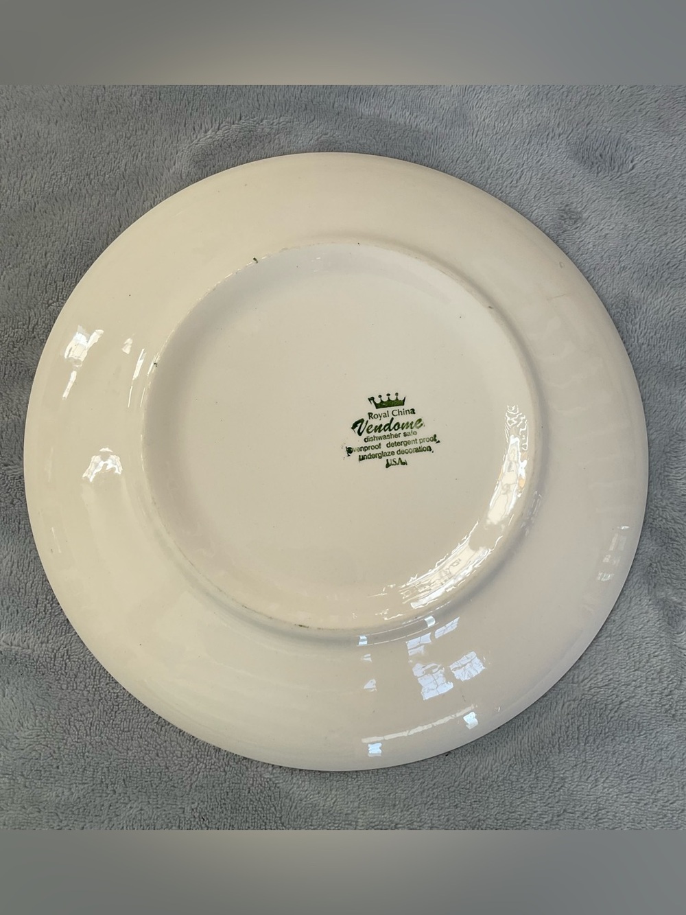 Vintage Royal China Vendome Greenfields 10” - Picture 2 of 8